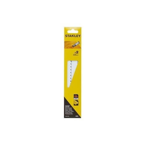 GENERIQUE - Pack 2 Lames De Scie Sabre 22.8cm Épaisseur Et Coupe Droite Sta21232-Xj Stanley