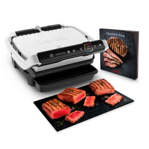OptiGrill Elite GC750D Grille de contact 2000 Inox Noir Brossé