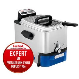 FriteuseTefal Oleoclean PRO FR 8040 INOX & DESIGN - 2300 W - Black/Stainless Steel