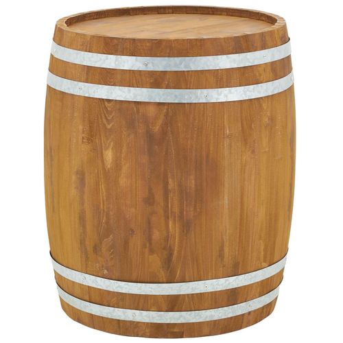 Tonneau en bois vieilli