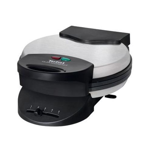 Tefal Ultra Compact WM 310D - Gaufrier - 1 kWatt - noir mat/inox