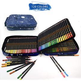 Acheter Crayons de couleur huileux doux professionnels 180 couleurs dessin  ombrage coloriage croquis crayons d'art
