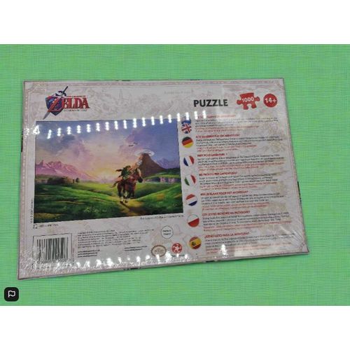 The Legend Of Zelda Ocarina Of Time 1000 Piece Jigsaw Puzzle