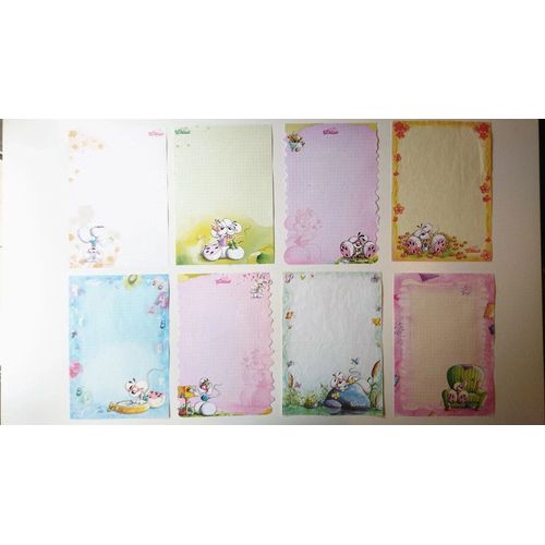 Lot De 8 Feuilles A5 Diddl