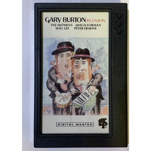 Cassette Audio Numérique Digitale Dcc Gary Burton Reunion Jazz Album Musique Philips Grp Usa Piano Guitare Vibraphone Electric Bass Drums Percussion Marimba