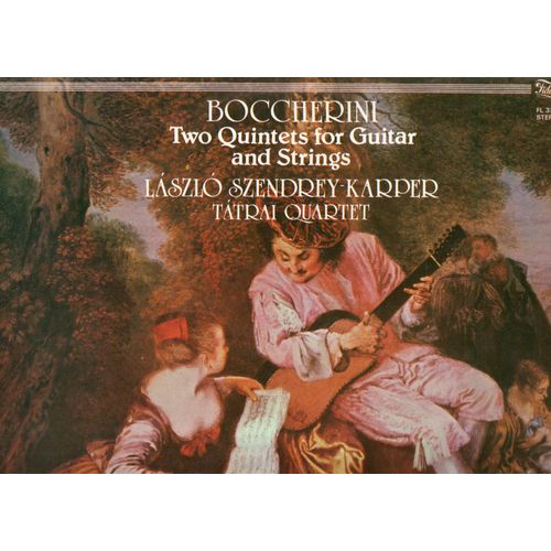 Boccherini "Two Quintet For Guitar And Strings" Vinyle 33 T 30 Cm - Lp - Fidélio -