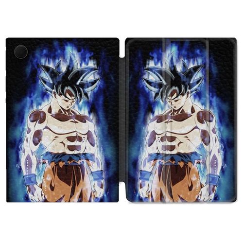 Housse Smart Cover Pour Samsung Galaxy Tab A9 Plus Manga Dragon Ball Sangoku Noir