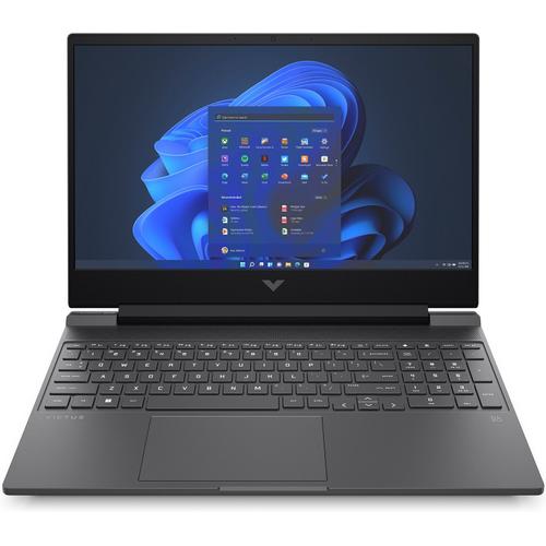 HP Victus Gaming 15-fb2032nf AMD Ryzen¿ 7 7535HS Ordinateur portable 39,6 cm (15.6") Full HD 16 Go DDR5-SDRAM 512 Go SSD AMD Radeon RX 6550M Wi-Fi 6 (802.11ax) Windows 11 Home Noir