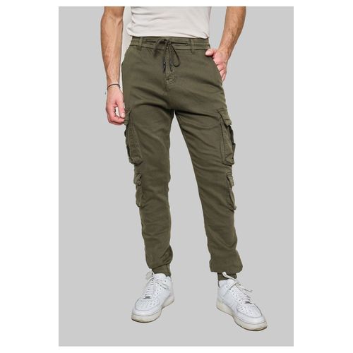 Pantalon Cargo Vert Homme