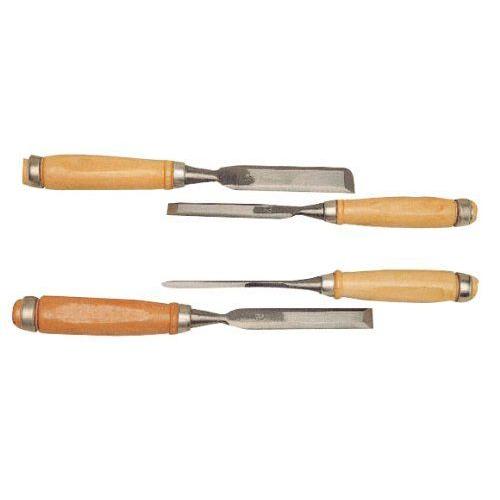 Cogex - 43053 - Ciseau a bois Manche bois - 4 pieces