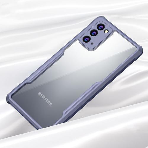 Coque Blindée Antichoc Avec Airbag Étui Transparent Pour Samsung Galaxy Note 20 Ultra Note 20