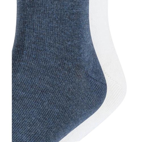 Falke Chaussettes Pour Enfants, Paquet De 2 - Happy, Chaussettes Courtes Noir/Gris 35-38