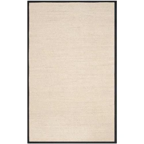 Tapis Sisal Noir 60 X 90