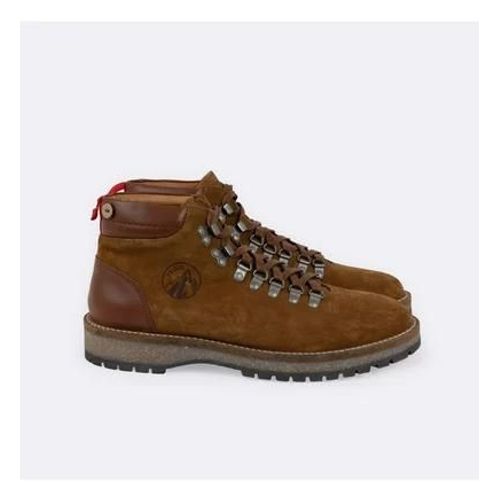 Faguo Boots Cuir Hawthorn Beige