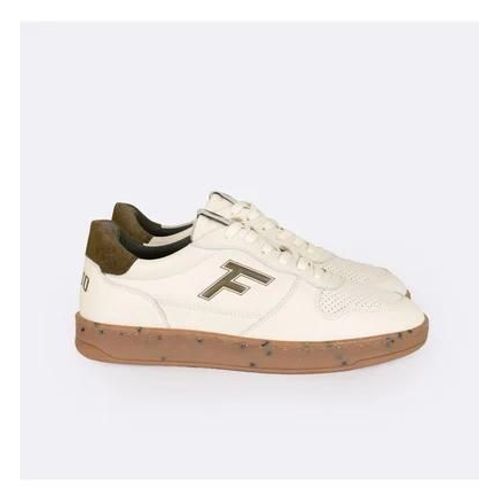 Faguo Basket Alder Leather Sue Bicoblanc/marron41 Vert