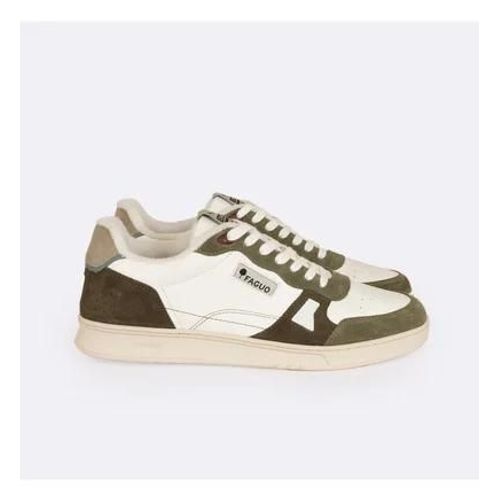 Faguo Baskets Cuir Commute 1 Vert