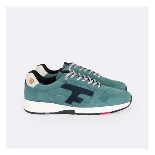 Faguo Runnings Polyester Recyclé Olive Bleu