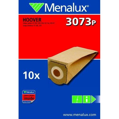 Menalux 3073P 10 Sacs Aspirateur Compatible pour Hoover Athis