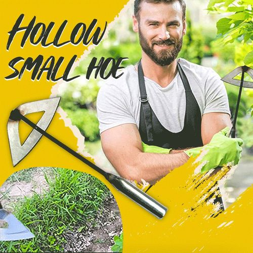 1pc Tout-en acier Trempé Creux Houe À Main Désherbage Râteau Planter Légumes Ferme Jardin Outil Agricole Accessoires Dropshipping