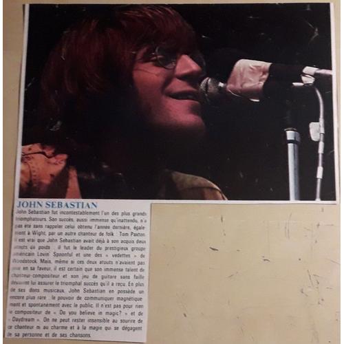 John Sebastian [Coupure De Presse - 1970] - 18,5 X 19,5 Cm