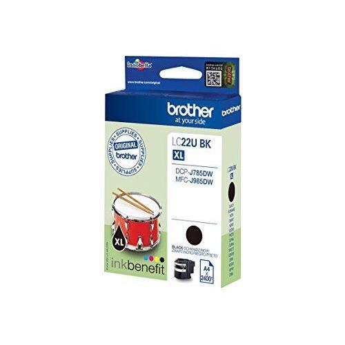 Brother LC22UBK - cartouche d'encre originale - Noir