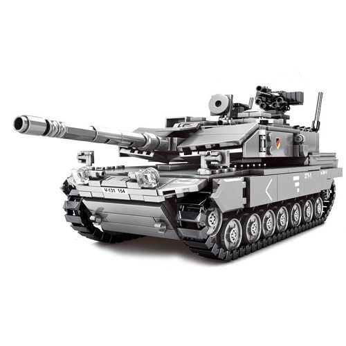 Réservoir De Combat Militaire Sy0104 Léopard 2a7 Blocs De Construction En Briques Kits De Modèles Pour Adultes Et Enfants Cadeaux Diy
