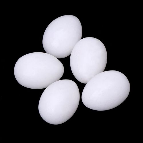 Faux ¿ufs de Pigeon remplis Simulation en plastique pour l'éclosion fournitures d'élevage 5 pièces/lot