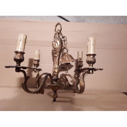 Lustre Plafonnier Suspension Bronze