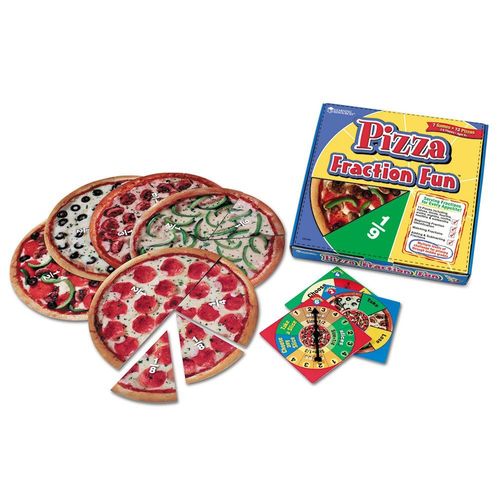 Learning Resources Jeu De Fractions De Pizza, Ler5060