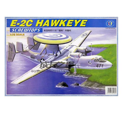 1: 72 Nous E-2c Oeil D'aigle D'alerte Rapide Montage D'aéronefs Modèle Bricolage Militaire Garçon Cadeau
