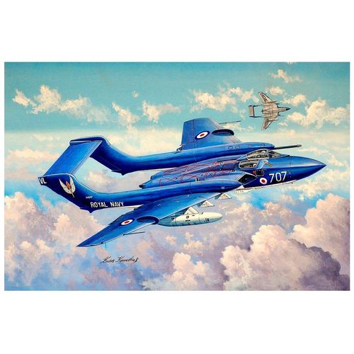 Trumpeter 005808 1/48 De Havilland Dh 110 Sea Vixen Faw. Lot De 2 Modèles En Plastique Pour Modélisme, Loisirs, Modélisme, Multicolore-Trumpeter