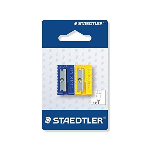 Staedtler 510 50 Bk2 ? Pack De 2 Afilalápices De Plastique