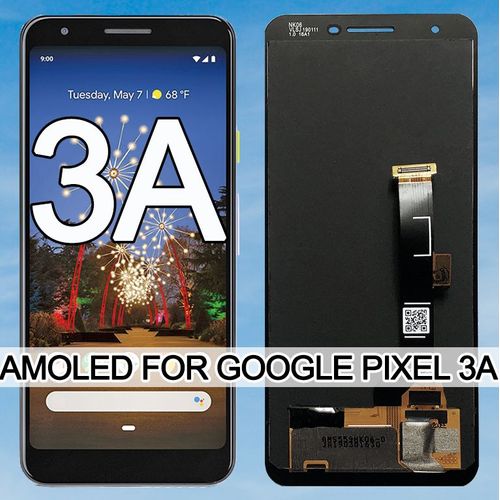 Écran Tactile Lcd Amoled De Remplacement 5.6 Pouces Sans Pixel Mort Pour Google Pixel 3a Original