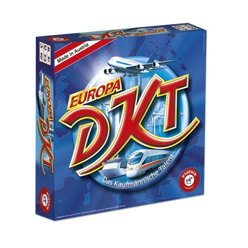 Piatnik - 6373 - Jeu De Plateau - Dkt - Le Commercial Talent L'europe