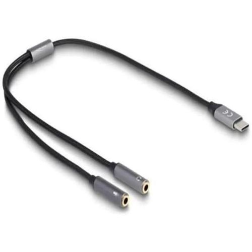 Adaptateur USB-C vers double jack