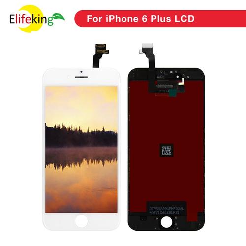 Bloc Écran Tactile Lcd De Remplacement 5.5 Pouces Sans Pixel Mort Pour Iphone 6 Plus 20 Pièces/Lot