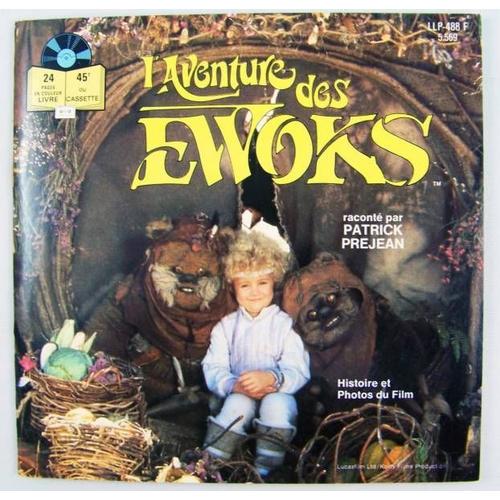 L'aventure Des Ewoks - Livre-Disque 45t - Disques Ades 1985