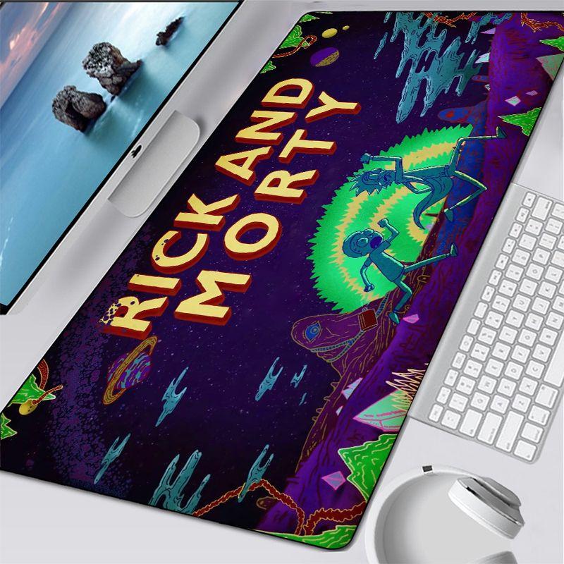 Tapis de souris Anime XXL jeu Kawaii Clavier d'ordinateur Ricky et Morty