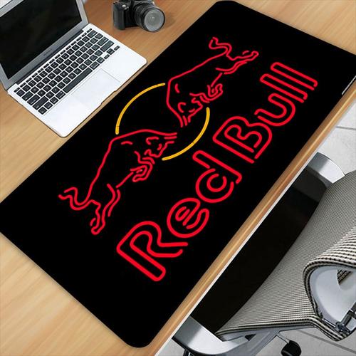 Red Bull - tapis de souris avec impression HD XXL, accessoire pour joueur,  grand ordinateur, bord de verrouillage, clavier, dessin anime