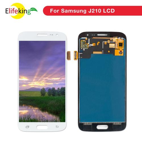 Ensemble Écran Tactile Lcd De Remplacement Luminosité Réglable Pour Samsung Galaxy J2 2016 J210 J210f 10 Pièces/Lot