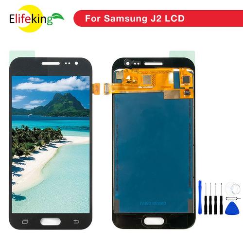 Ensemble Écran Tactile Lcd Complet Pour Samsung Galaxy J2 2015 J200 5 Pièces/Lot