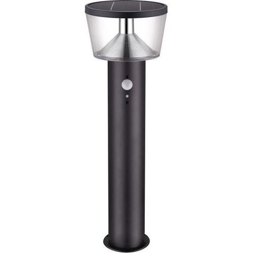 Borne Solaire - Velamp - Borne Solaire En Acier 600 Lumens - Détecteur De Mouvements