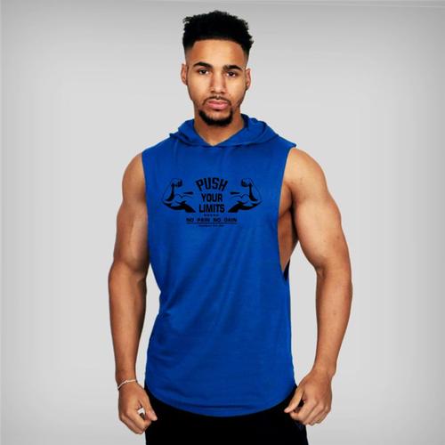 Débardeur de musculation sans manches pour homme en coton noir - Gym  entraînement Fitness gilets co0304hts10tb