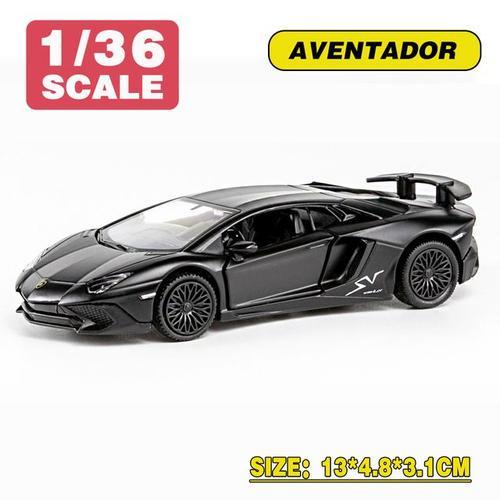 Échelle 1:36 Aventador Ouragan Chauve-Souris Simulation Exquis Métal Moulé Sous Pression Jouet Voitures Modèles Pour Garçon Enfant Jouets Enfants Rmz Ville Sans Boîte D?Origine