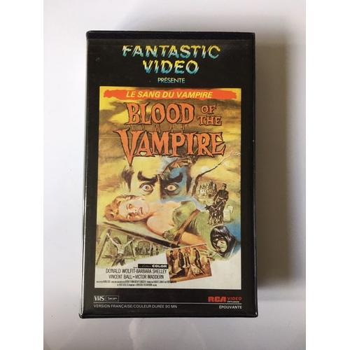 Le Sang Du Vampire (Blood Of The Vampire) Vhs / Collection Fantastic Video