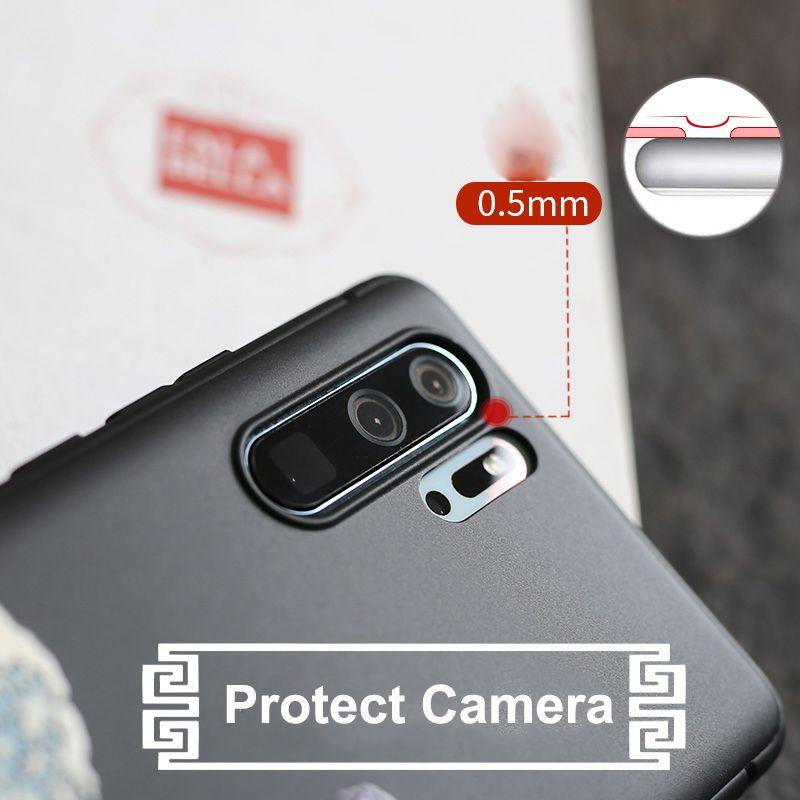 Coque Arrire 3d Souple Et Effet Relief Pour Huawei Compatib... - 3