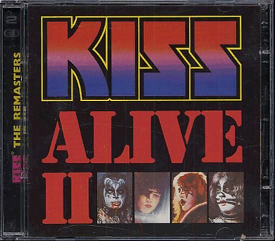帯付きKISS/ダブル・プラチナム　&　▪キッスアライブIIのセット 帯付きKISS/ダブル・プラチナム & ▫キッスアライブIIのセット