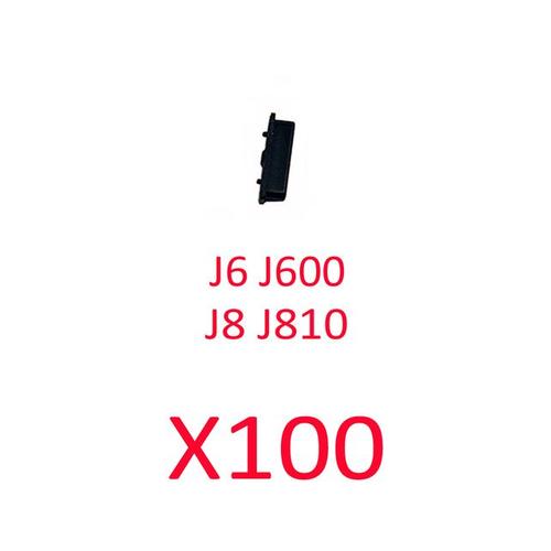 100 Pièces Pour Samsung Galaxy J3 Pro J4 Core J5 J6 Plus J7 J8 Bouton De Volume Bouton D'alimentation Touches Latérales Externes