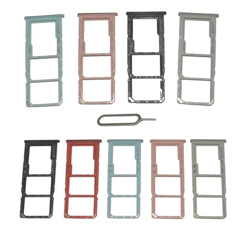 Slot De Carte Sim Pour Samsung A01 A11 A31 A41 A51 A71 4g Support De Tiroir + Broche Adaptateur De Carte Micro Sd Pour Téléphone Portable