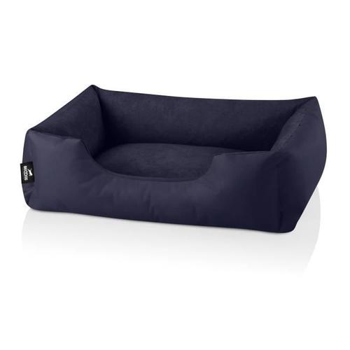 Beddog® Zara Lit Pour Chien, Panier Corbeille, Coussin De Chien [M Env. 70x55cm, Navy-Blue (Bleu Foncé)]